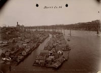 Bohemian Flats during a springtime flood, 1897